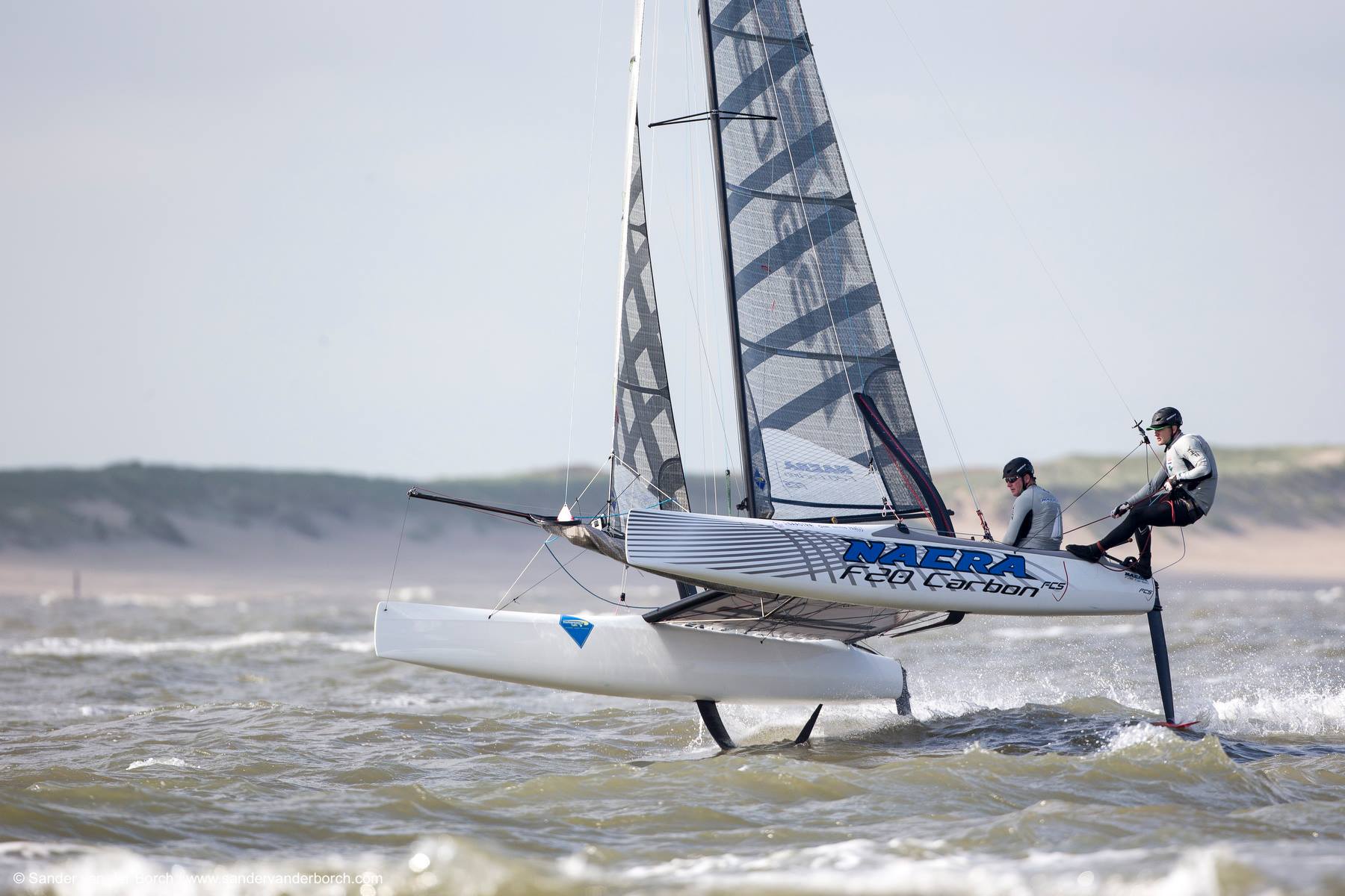 catamaran zeilen texel