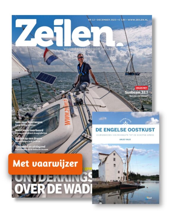 Zeilen magazine abonnement met vaarwijzer engelse oostkust