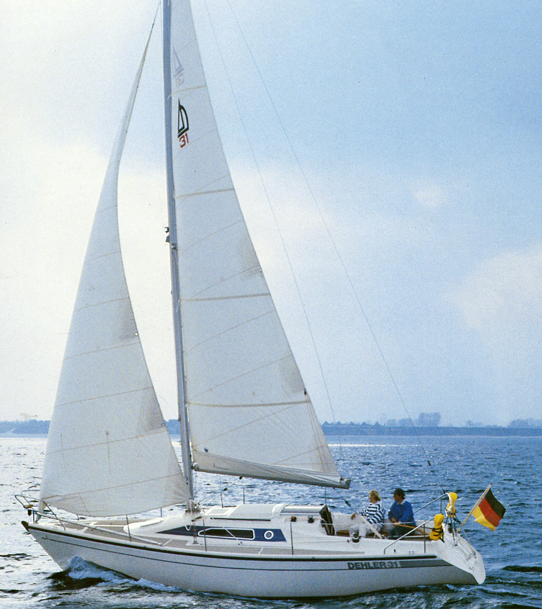 Dehler 31 - Zeilen