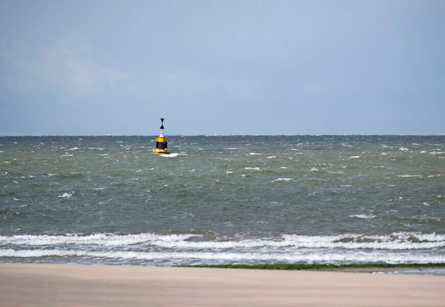 Zeilen op de Waddenzee