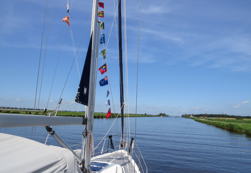 Sailing Garfield: naar huis!