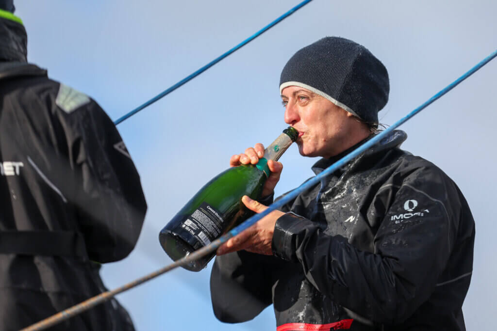 Vendee Globe Justine Mettraux